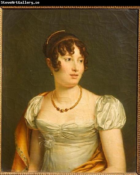 Francois Pascal Simon Gerard Portrait of Caroline Murat